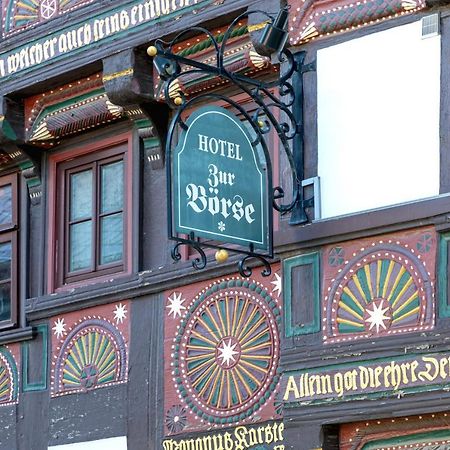 Altstadthotel Zur Boerse 戈斯拉尔 外观 照片